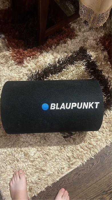 Vand subwoofer auto blaupunkt cu tot cu staie