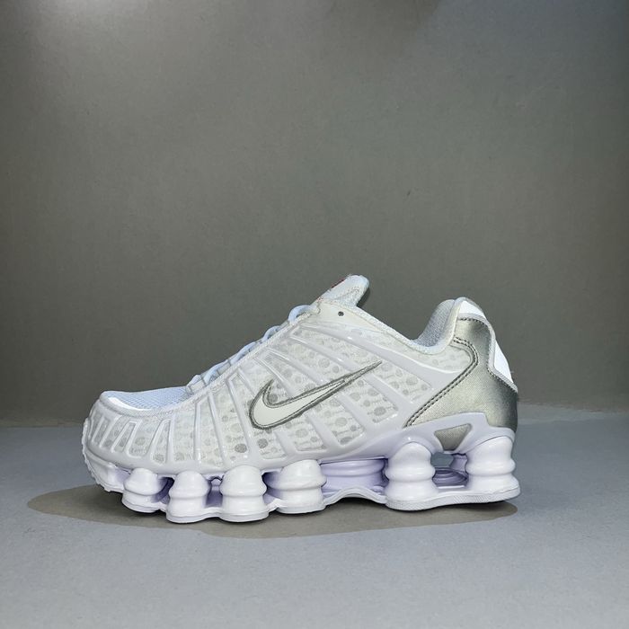Nike Shox TL "Triple White"! НОВИ!