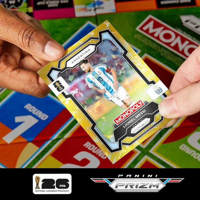 Продавам: Настолна игра Монополи Hasbro Monopoly Panini Prizm: FIFA World Cup