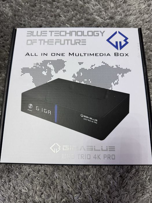 Multimedia box gygablue uhd trio 4k pro nou