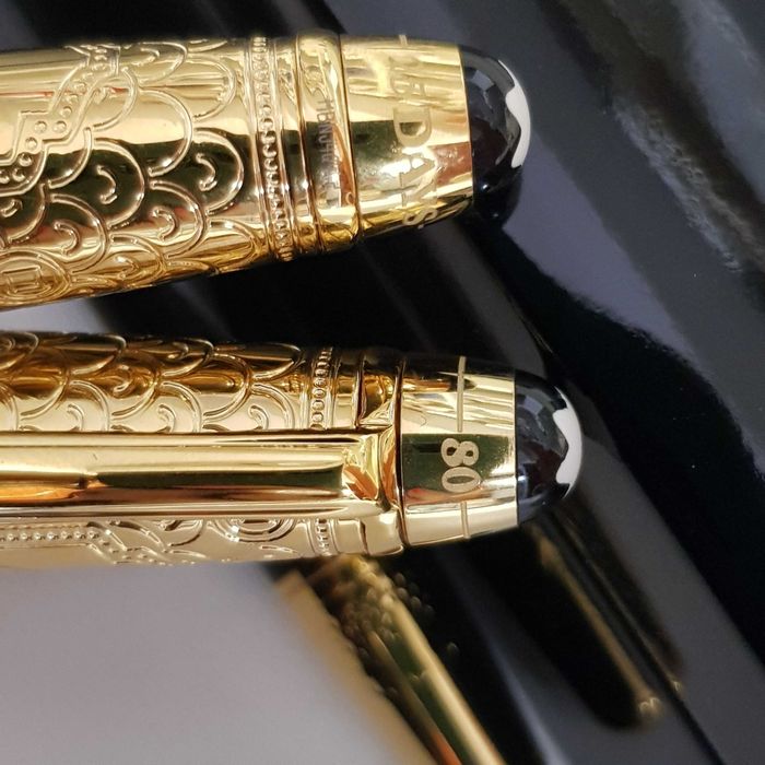 Set pix si stilou Montblanc Ed 80 de zile în jurul pământului Elephant