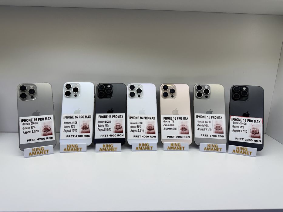 iPhone 16 PROMAX 512GB 256GB 1TB KingAmanet
