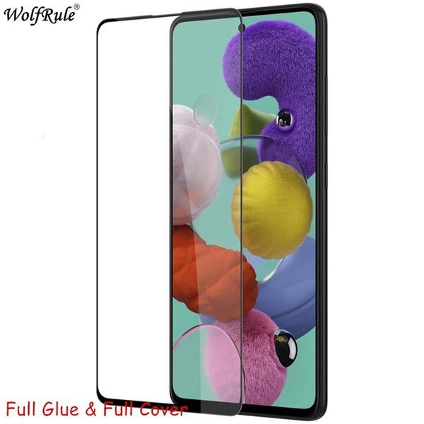 Samsung Galaxy A31 A51 A71 / 5D ЦЯЛО ЛЕПИЛО Стъклен протектор