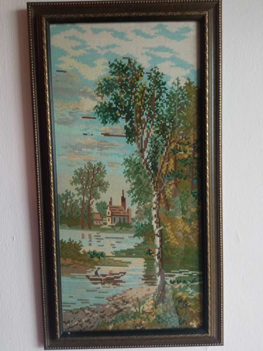 Гоблен в рамка "Неделно утро"