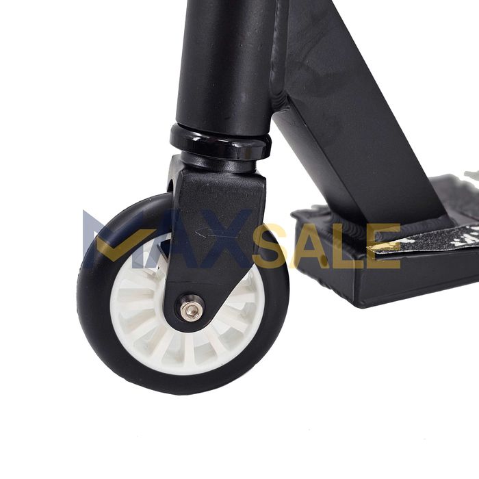 Детска тротинетка скутер scooter трикове черна триколка колело дете