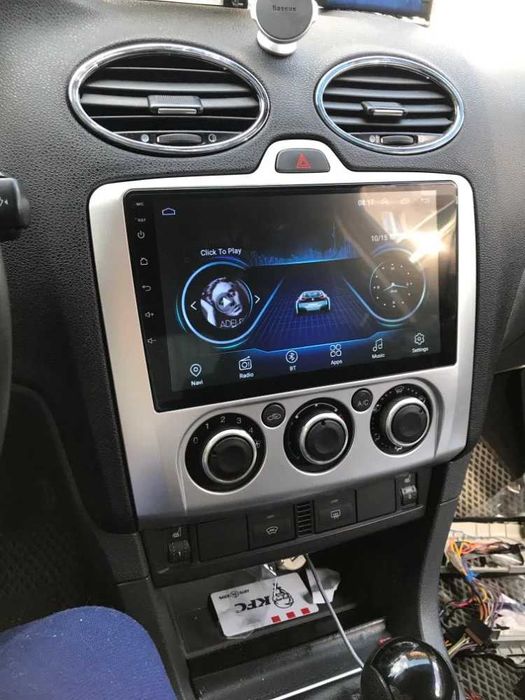 Navigatie Android Ford Focus 2005-2011 Waze YouTube GPS Casetofon