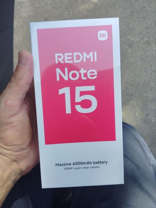 Redmi note 15 128gb yangi