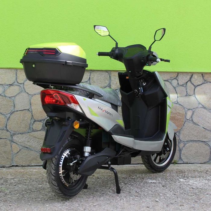 Електрически скутер MaxMotors Power G 3000W Green/Gray