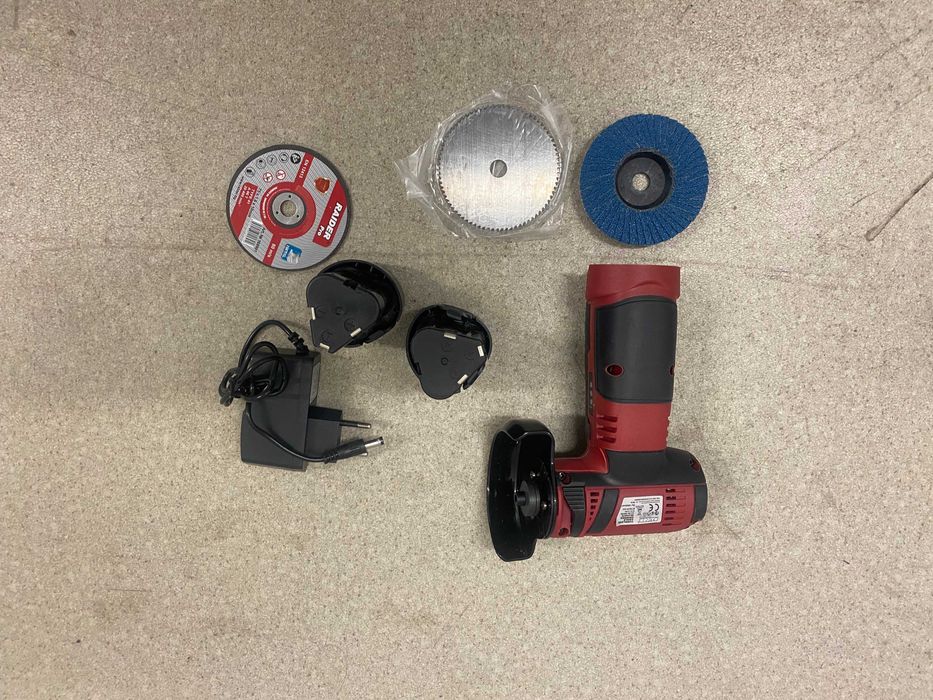 030166	Ъглошлайф акум. 12V 2x2Ah 75x10mm RD-CAG72