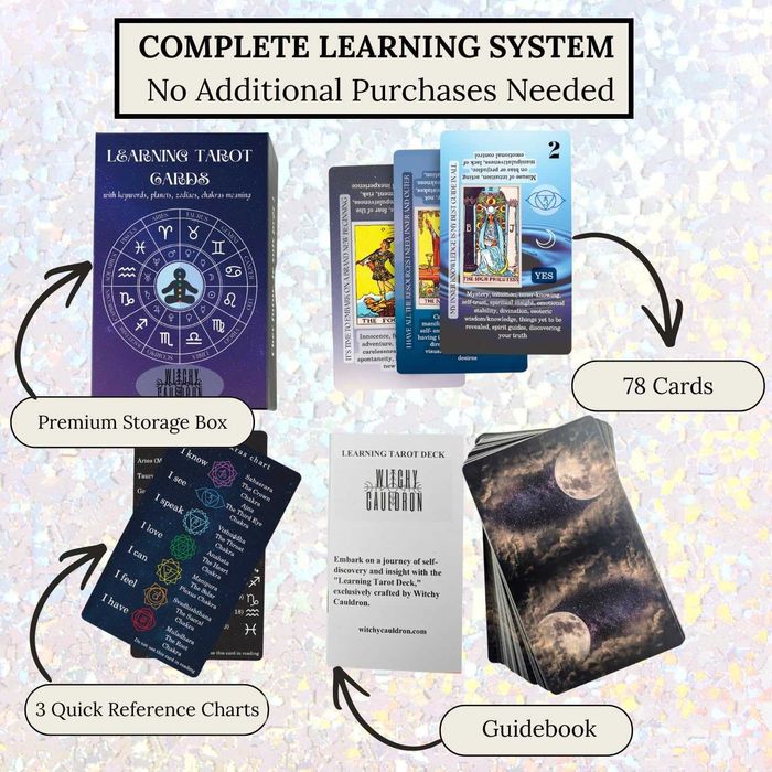 Карти Таро „Вещерски котел“ за начинаещи със значения на всяка карта