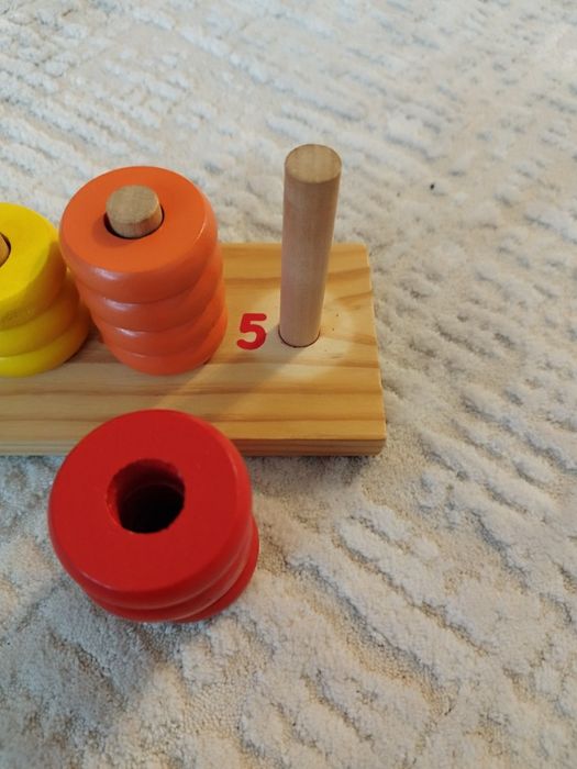 Комплект дървени играчки