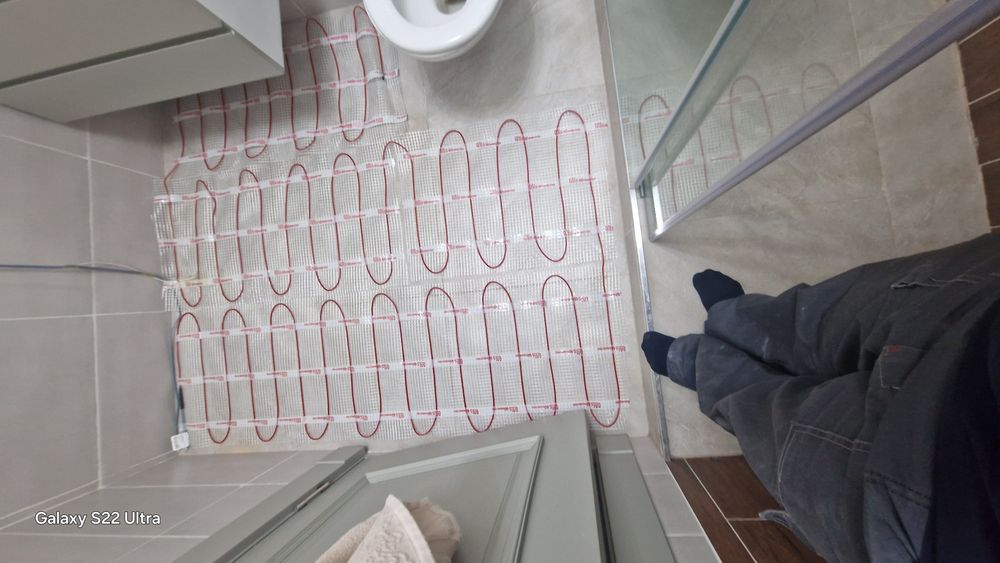 Электрически теплый пол