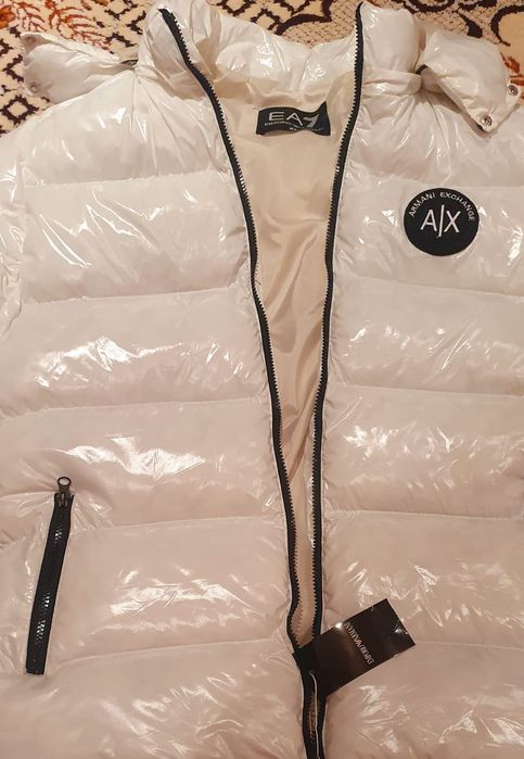 Geaca alba unisex !!