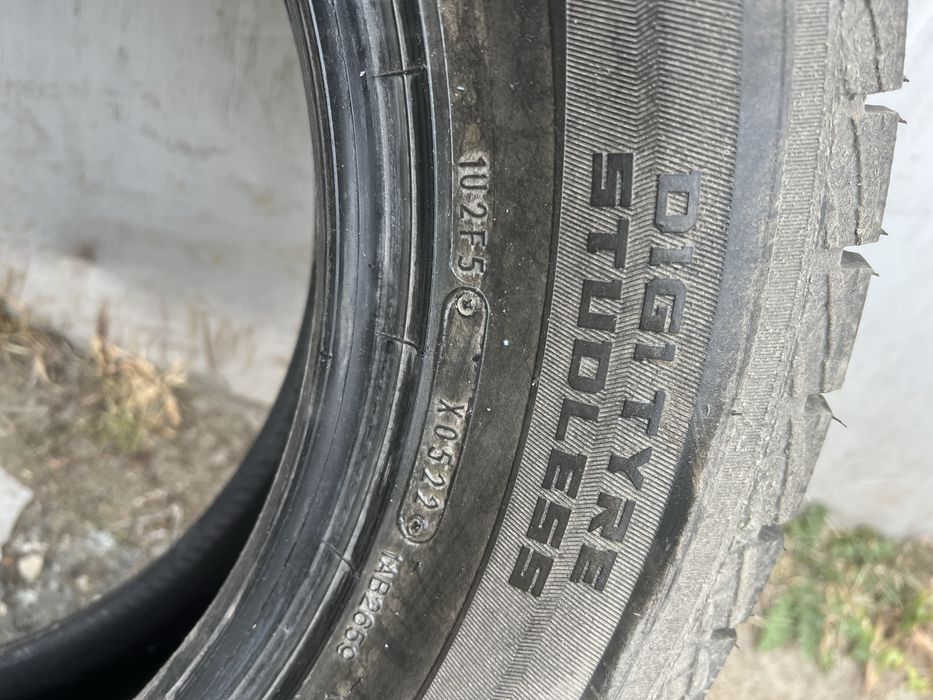 Резина Dunlop в хорошем состоянии
