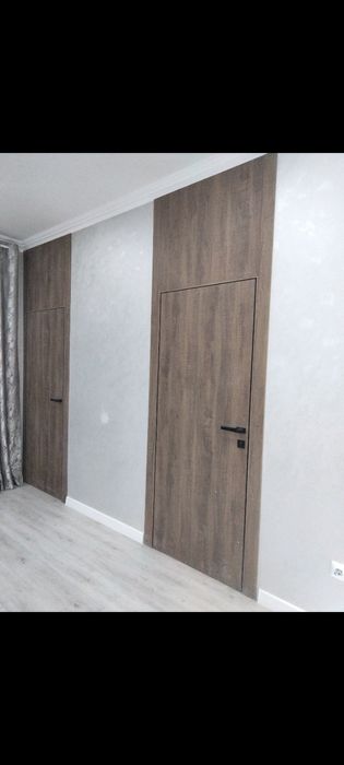 Установка дверей.