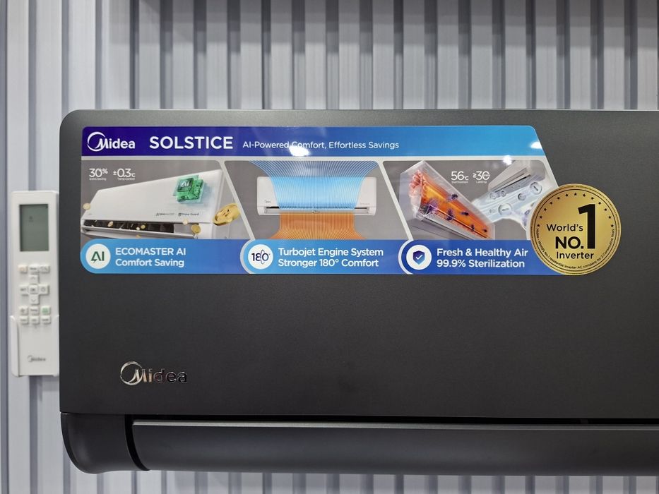 Кондиционер Midea Naomi Pro Ai Inverter Wi-Fi 7 | 9 | 12 | 18 | 24 BTU