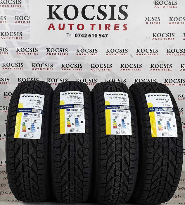 Anvelope noi iarna m+s 185 65 15 Sebring ( by Michelin )