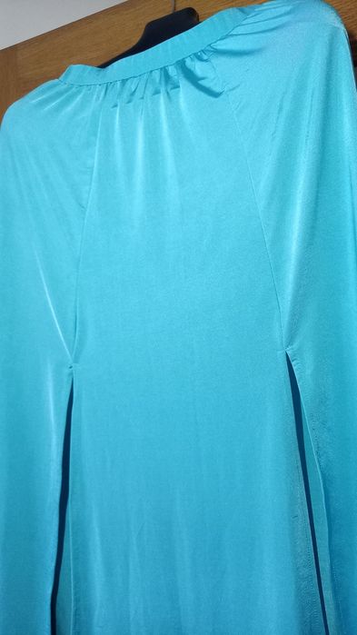 Юбка макси. Аквамарин. Лето.