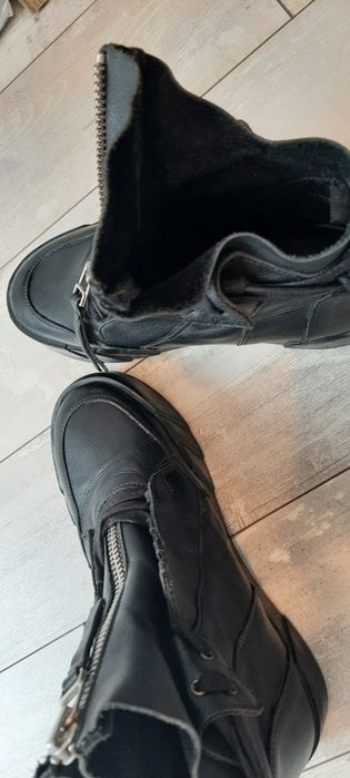 Дамски кожени обувки - естествена кожа 38