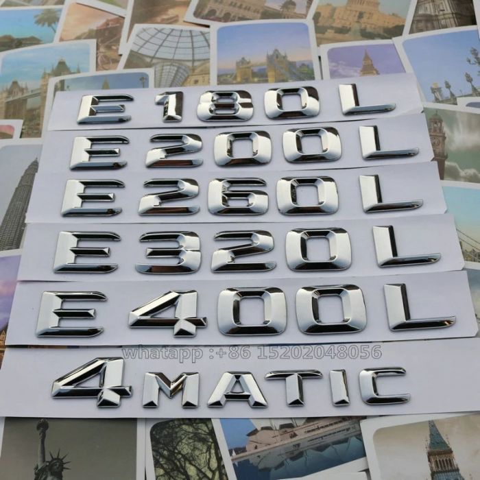 Емблема за багажник на мерцедес ML,S,E,C,R,CL,GL,class