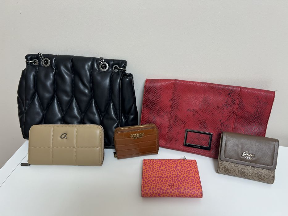 Чанти и портмонета Guess, Zara, Parfois, Axel