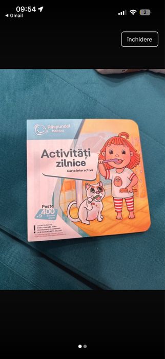 Carte raspundel istetel