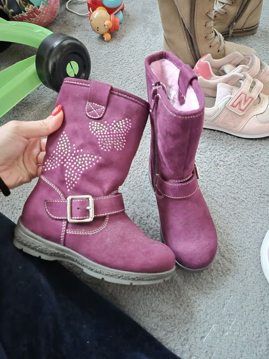 Обувки за момиче, ботуши, маратонки ест кожа 25 номер