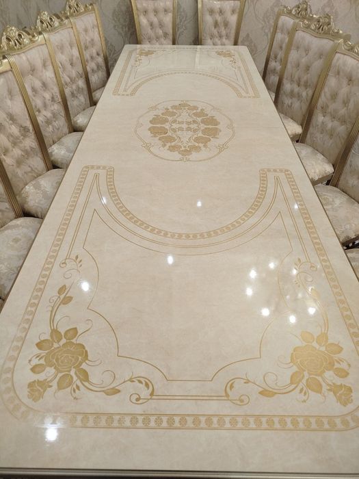 Stol Stul 14 Persona Gold olinganiga kop bomadi Toshkent
