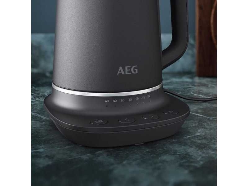 Електрическа Кана за Вода AEG K7-1-6BP - 2400W, 1.7л, Сива