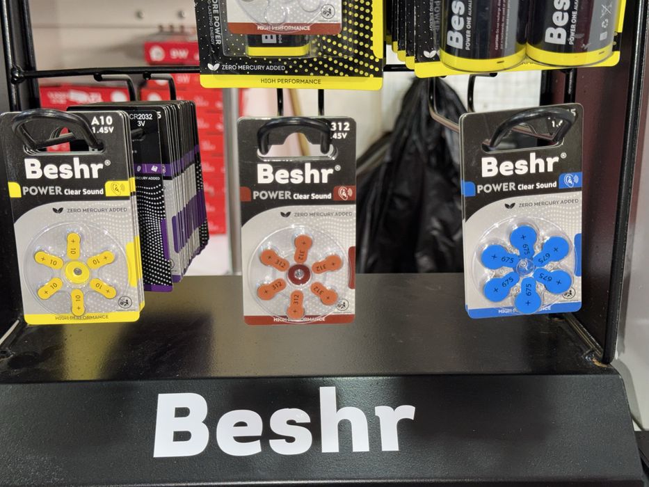 Қулоқ апарати учун батарека