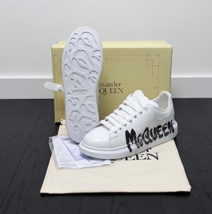 Adidasi Alexander Mcqueen Alb - Full Box