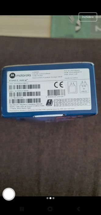 Motorola g04 de vanzare