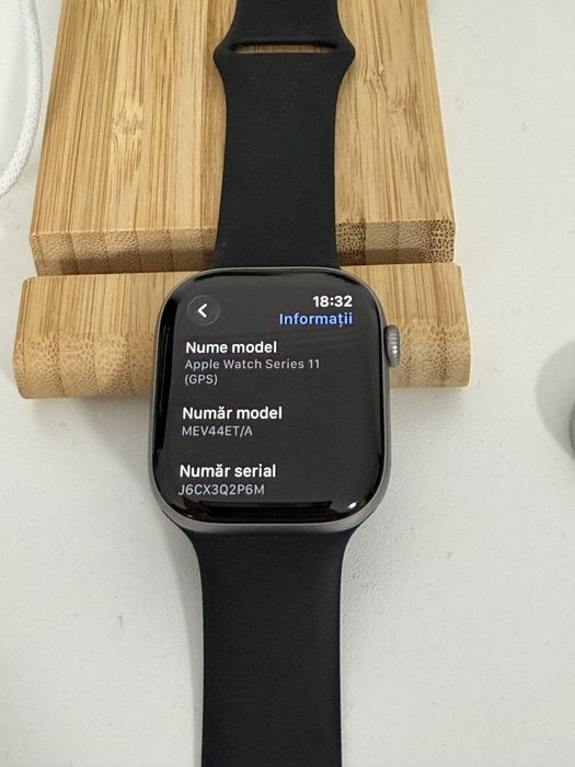 Apple watch series 11 46mm 100% sanatatea