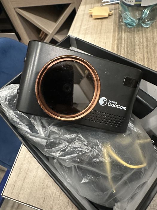Видеорегистратор с антирадаром и камерой заднего вида Daocam combo