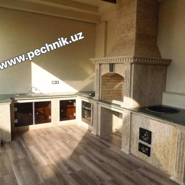 СТРОИМ помпейские печи .Барбекю. Летняя кухня. Камин.