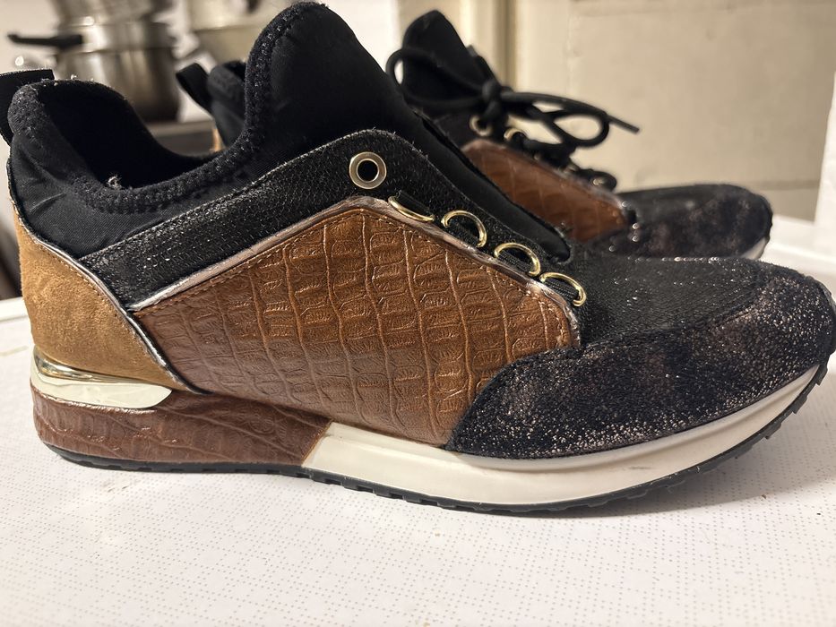 Adidasi de piele de CROCODIL