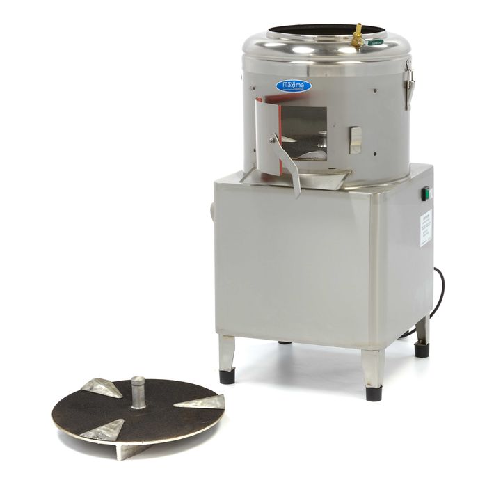 NOU - Masina de curatat cartofi si legume tari 8kg/sarja, 160 kg/h