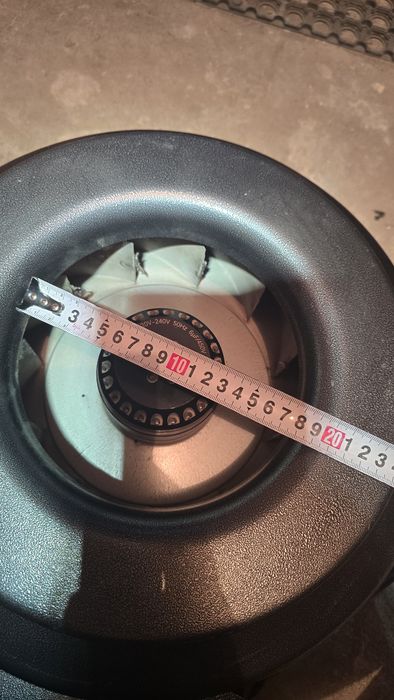Канальный вентилятор вытяжка улитка