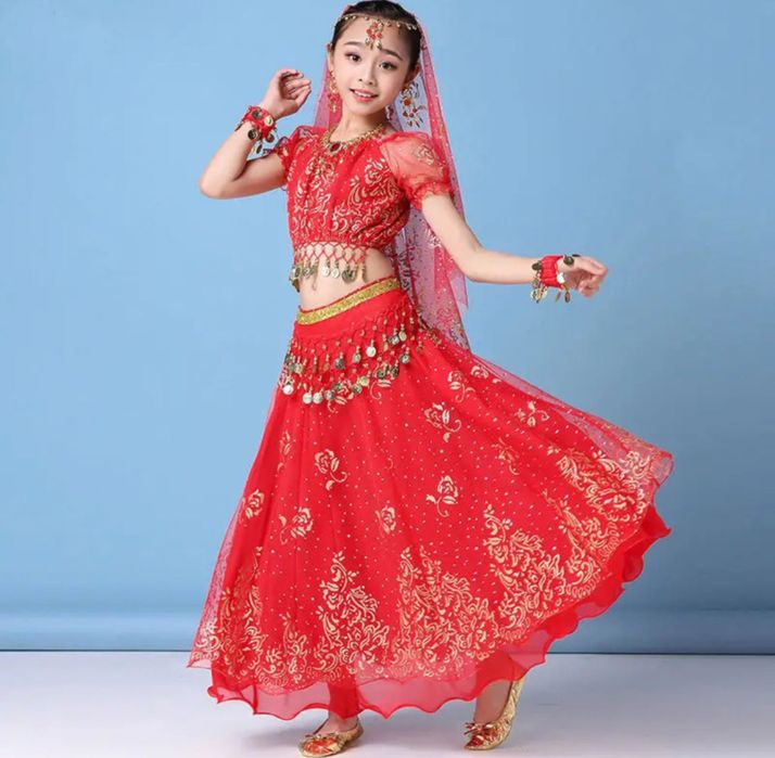 Индийское платья для девочек на прокат