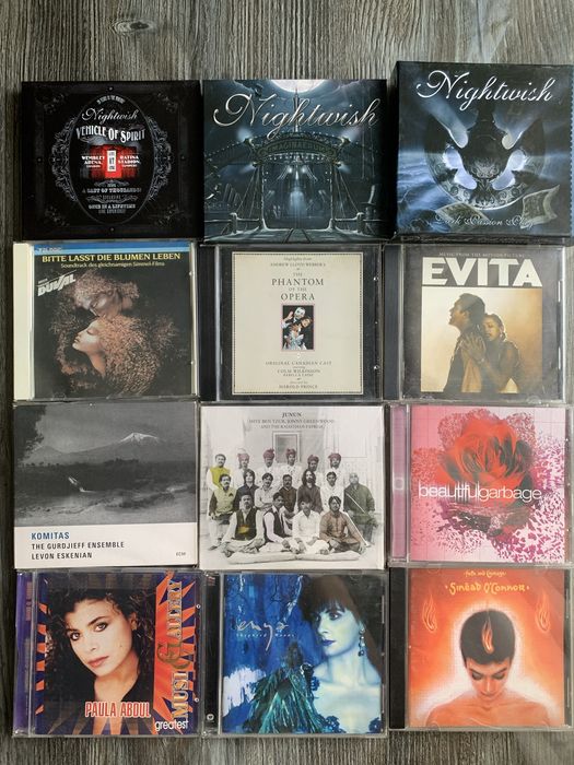 Музыка на cd. Компакт диски.