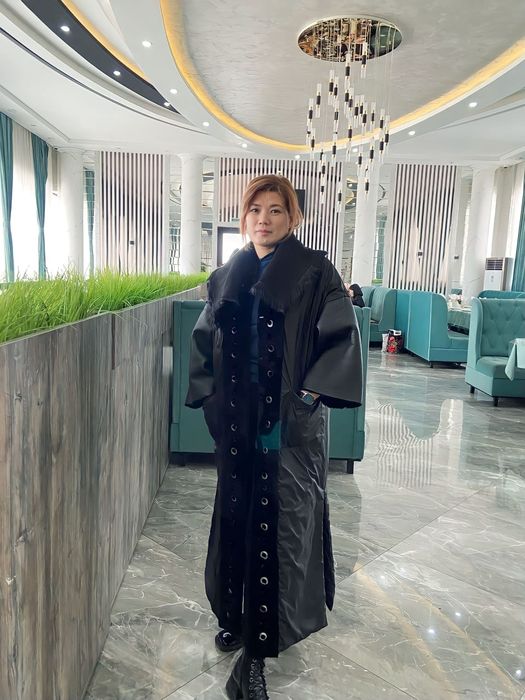 Зимнее двухстороннее пальто, эксклюзив