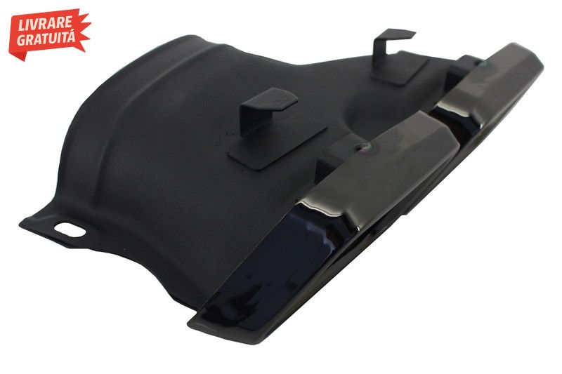 Difuzor Bara Spate cu Ornamente tobe Negre Mercedes C-Class W205 S205