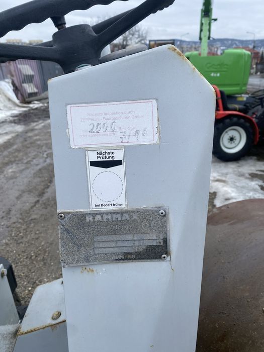 Cilidru compactor ramax tabur roata. 3 ,5 tote