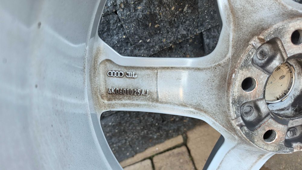 Set 4 jante originale Audi A6 C8 R19 + anvelope Michelin Pilot Sport 4