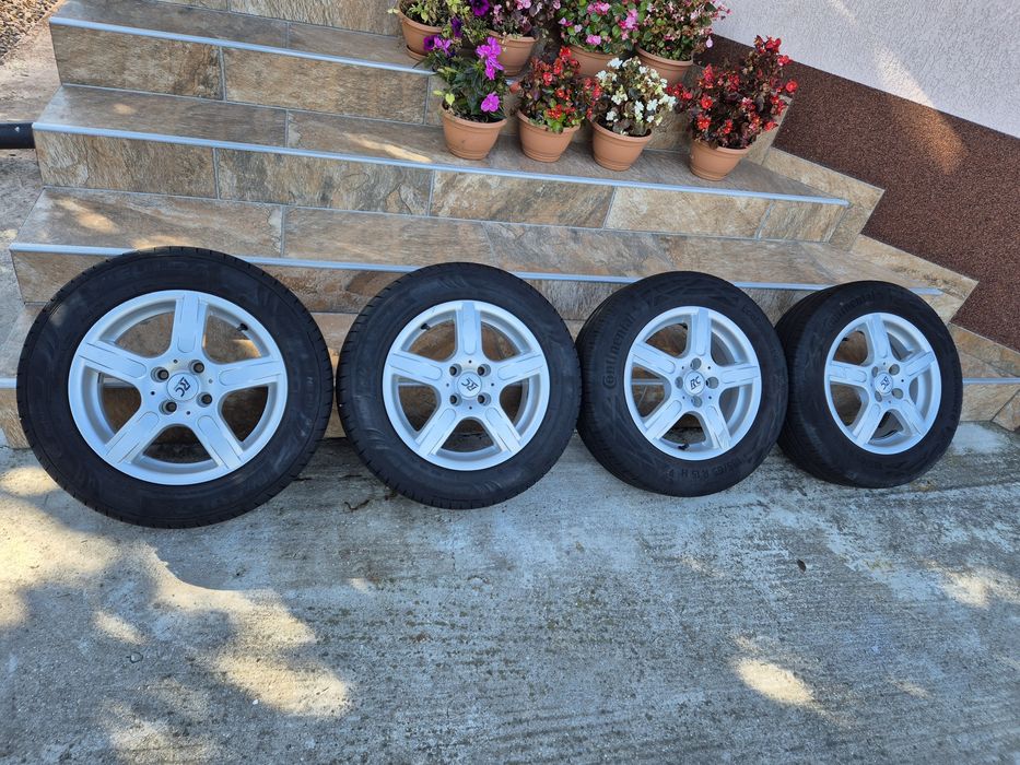 Jante Dacia R15 4x100 cu anvelope vară 185/65R15