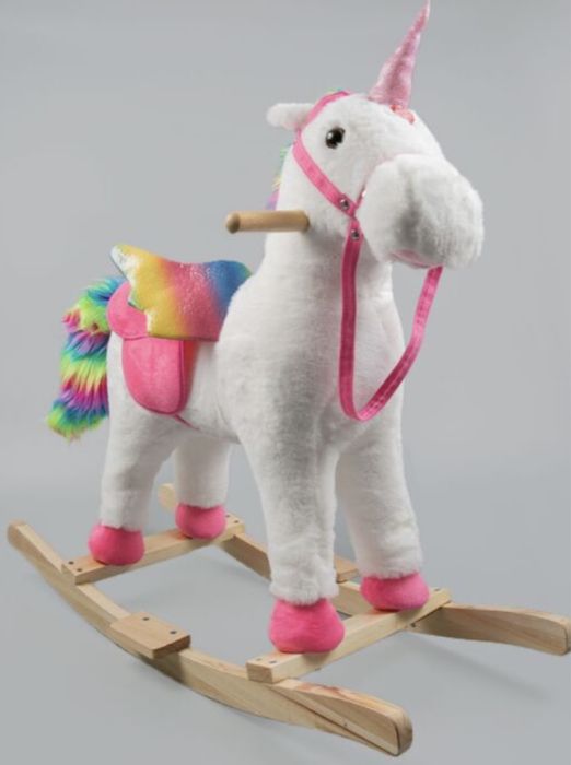 Музыкальный Единорог -качалка