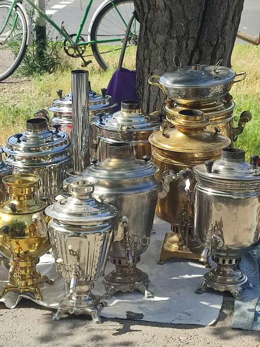 Казан баллон самовар топор