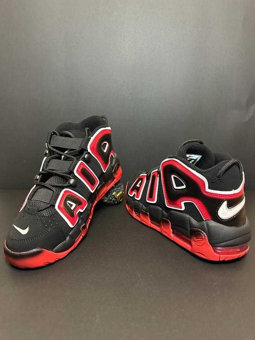 Nike Air More Uptempo '96' - Red & Black