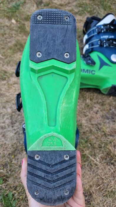 Детски ски  Salomon 130см , ски обувки Atomic 25.5