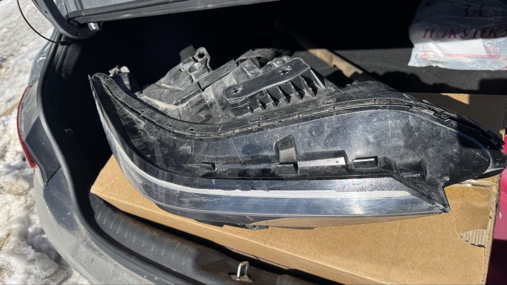 Перед правая фара Элантра